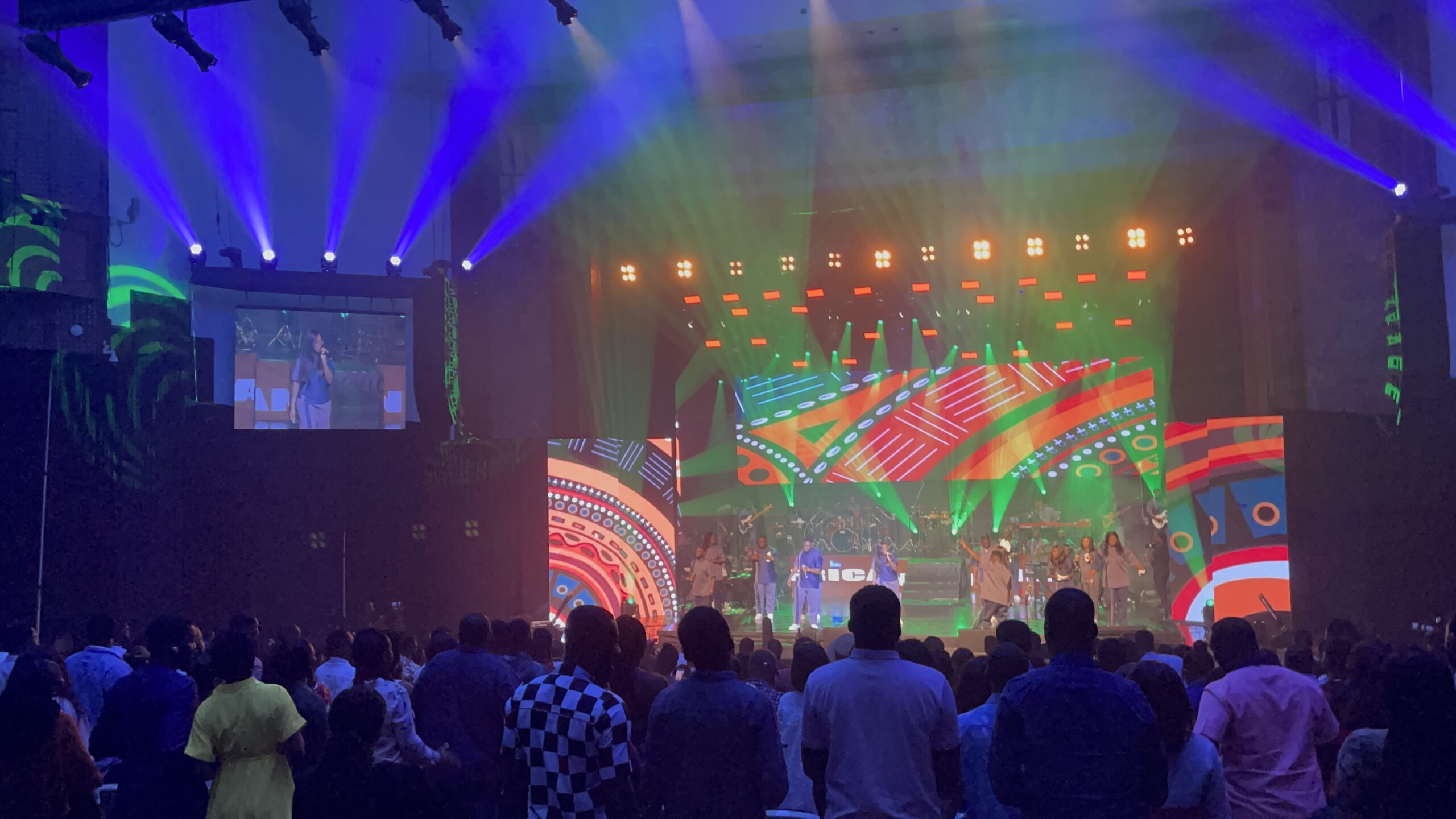 Team Eternity Testimony Album Recording at Accra International Conference Center